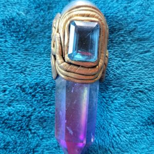 Baguette de guérison quartz aura